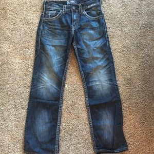 Men’s Gordie silver jeans